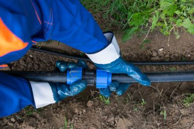 Trenching for Irrigation Systems